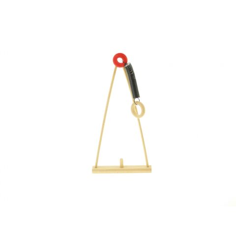 Wooden swing for dolls